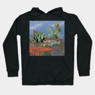 Garden Love - Surreal/Collage Art Hoodie